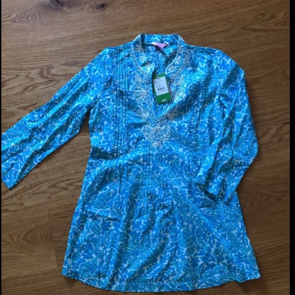 Lilly Pulitzer Sarasota tunic, mini party favors